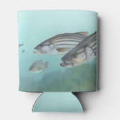 Striped Bass Gevist Blikjeskoeler (Achterkant)