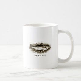 Striped Bass Logo () Koffiemok