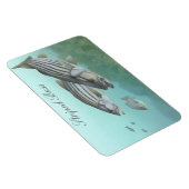 Striped Bass Painting Magnet Magneet (Rechterzijde)