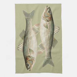 Striped Bass Twins Towel Theedoek