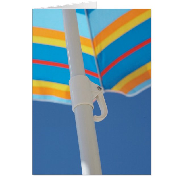 Striped Beach Umbrella (Voorkant)