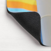 Striped Beach Umbrella Muismat (Hoek)