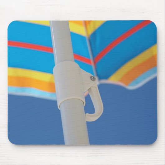 Striped Beach Umbrella Muismat (Voorkant)