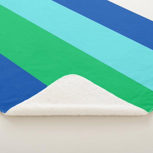 striped blanket for kids sherpa deken (3/4)