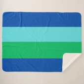 striped blanket for kids sherpa deken (Voorkant (horizontaal))