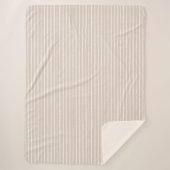 Striped blanket sherpa deken (Voorkant)