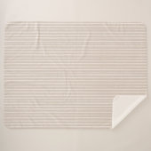 Striped blanket sherpa deken (Voorkant (horizontaal))