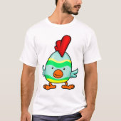 Striped Chick Eggs T-shirt (Voorkant)