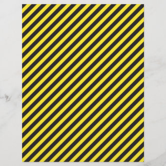 Striped Construction - Yellow & Black Diagonal