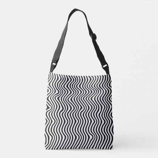 Striped Crossbody Tas (Achterkant)