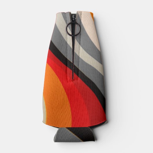 Striped design flesjeskoeler (Achterkant)