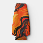 Striped design flesjeskoeler (Voorkant)