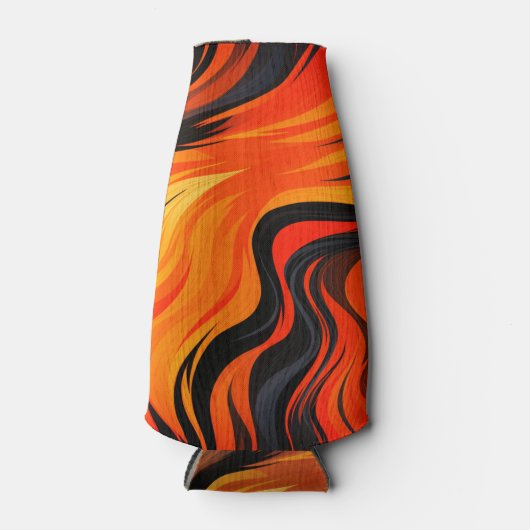 Striped design flesjeskoeler (Voorkant)