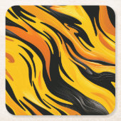 Striped design kartonnen onderzetters (Voorkant)