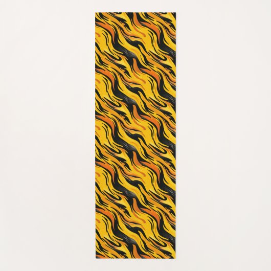 Striped design yogamat (Voorkant)