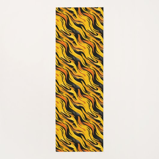 Striped design yogamat (Achterkant)