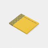 Striped Diamonds - Groen Post-it® Notes (Schuin)