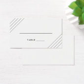 Striped Escort-kaarten Visitekaartje (Bureau)