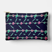 Striped flowers etui (Voorkant)