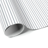Striped Gift Wrapping Paper-Blue-White 01 Cadeaupapier (Rol Hoek)