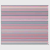 Striped Gift Wrapping Paper-Red-White-Blue-06 Cadeaupapier (Vlak)