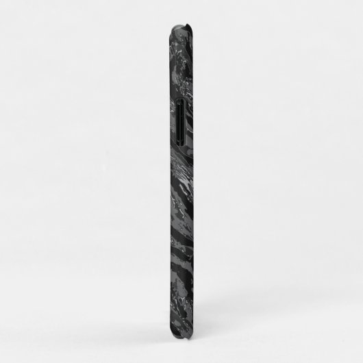 Striped Gray Camo Case-Mate iPhone Case (Achterkant/rechts)