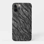 Striped Gray Camo Case-Mate iPhone Case (Achterkant)