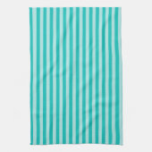 Striped green  All-Over Print Apron Theedoek (Verticaal)