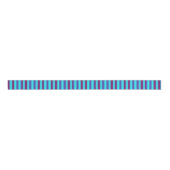 Striped Grosgrain lint:Blauw, Roze, Paarse strepen Grosgrain Lint (Voorkant)