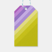 Striped, helder cadeaulabel (Achterkant)