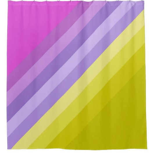 Striped, helder douchegordijn (Voorkant)