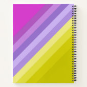 Striped, helder notitieboek (Achterkant)