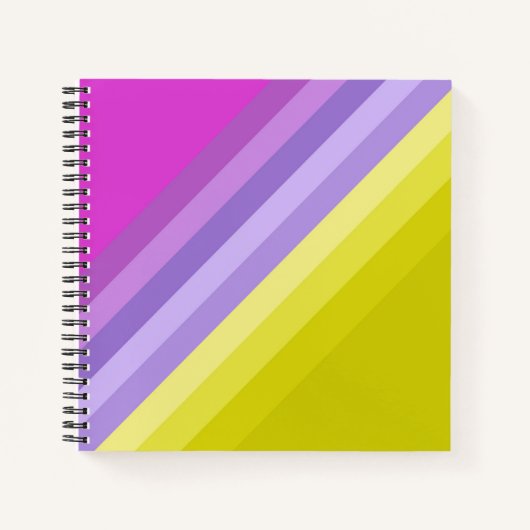 Striped, helder notitieboek (Voorkant)