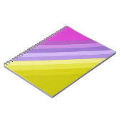 Striped, helder notitieboek (Linkerzijde)