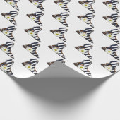 Striped High Heels met Daisy Cadeaupapier (Hoek)