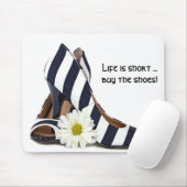 Striped High Heels Muismat (Met muis)