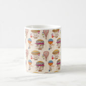 Striped Hot Air-ballonnen Koffiemok (Center)