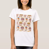 Striped Hot Air-ballonnen T-shirt (Voorkant)