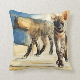 Striped Hyaenas 2010 Kussen