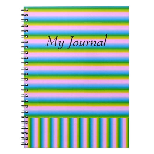 Striped Journal Notitieboek (Voorkant)