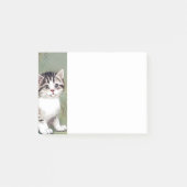 Striped Kitten Illustratie Post-it® Notes (Voorkant)