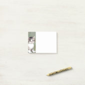 Striped Kitten Illustratie Post-it® Notes (Op bureau)