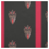 Striped Krampus Stof (Swatch)