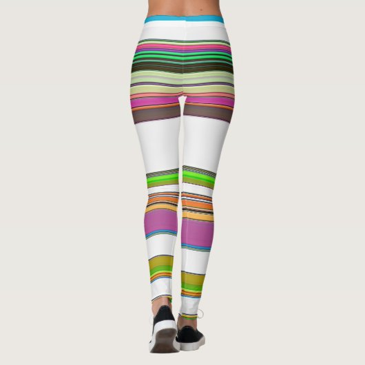 STRIPED LEGGINGS (Achterkant)