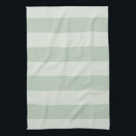 Striped Light Green Kitchen Towl Theedoek<br><div class="desc">Voor meer lichtgroen decor ga je naar de rest van deze winkel!</div>