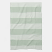 Striped Light Green Kitchen Towl Theedoek (Verticaal)
