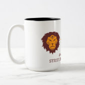 Striped Lion 15 oz Mok - Logo (Links)