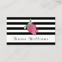 Striped Logo Visitekaartje