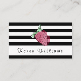 Striped Logo Visitekaartje