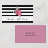 Striped Logo Visitekaartje (Voorkant / Achterkant)